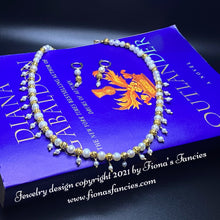 Load image into Gallery viewer, Claire Fraser’s Pearl Bridal Necklace (book version) Outlander fan gift wedding jewelry