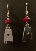 Load image into Gallery viewer, “Sweet Home Alabama” earrings