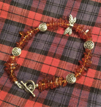 Load image into Gallery viewer, Dragonfly In Amber genuine Baltic Amber bracelet with dragonflies Outlander fan gift jewelry