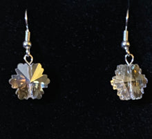 Load image into Gallery viewer, Sparkling Snowflake crystal earrings