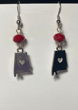 Load image into Gallery viewer, “Sweet Home Alabama” earrings