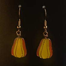 Load image into Gallery viewer, Pumpkin Patch fall-themed goldtone and enamel pumpkin earrings in a variety of styles
