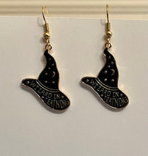 Load image into Gallery viewer, Harry Potter fandom “Wizard in Training” earrings
