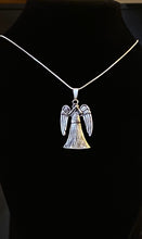 Load image into Gallery viewer, Doctor Who fan Weeping Angel pendant

