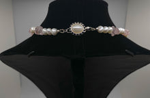 Load image into Gallery viewer, Pretty in Pink freshwater pearl and rose quartz necklace set
