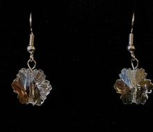 Load image into Gallery viewer, Sparkling Snowflake crystal earrings
