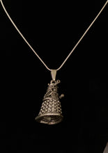 Load image into Gallery viewer, Dalek 3-D alien robot Doctor Who fandom pendant
