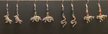 Load image into Gallery viewer, House Gryffindor Harry Potter fandom earrings
